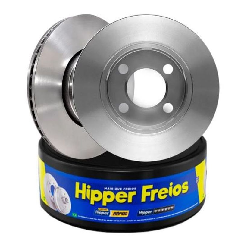 DISCO DE FREIO VENTILADO SEM CUBO DIANT. - HIPPER FREIOS - HF504C